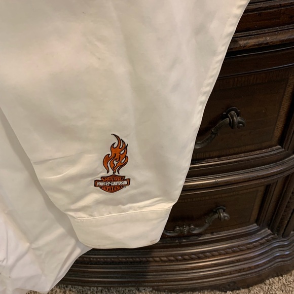 Harley-Davidson Men's White Shirt - Picture 3 of 5